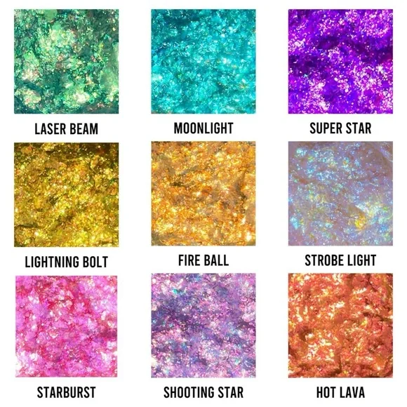 danessa myricks infinite chrome flakes shooting star - Picture 3 of 6